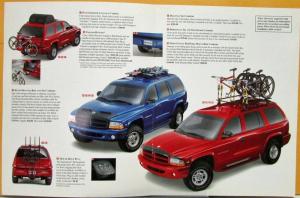 1998 Dodge Durango MOPAR Accessories Sales Brochure Original