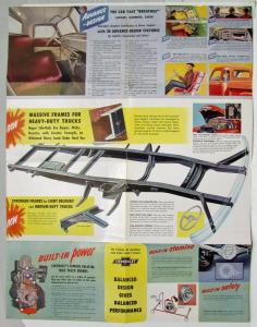 1947 Chevrolet Advance Design Trucks Panel Pickup Stake Suburban Sales Folder