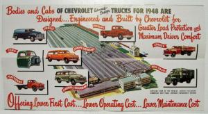 1948 Chevrolet Truck Mailer You Made It Possible Sales Brochure
