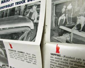 1948 Chevrolet Truck Mailer You Made It Possible Sales Brochure