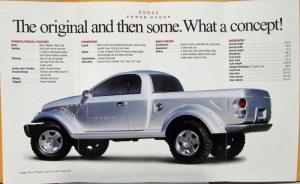 1999 Power Wagon Concept Truck Sales Folder Original