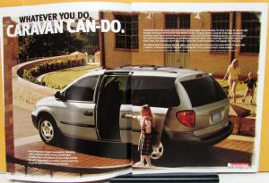 2003 Dodge Caravan Pickup Trucks Durango Viper Sales Brochure CANADIAN Orig