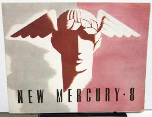 1940 Mercury Eight 8 Dealer Color Sales Brochure Folder Large Original