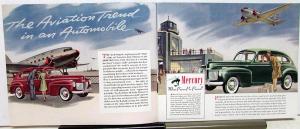 1941 Mercury Dealer Sales Brochure What The Birds Told Us Aviation Oriented