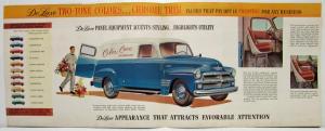 1954 Chevrolet Pickup & Panel Trucks Sales Folder Brochure