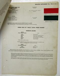 1956 Chevrolet Truck Dulux Duco Paint Chips