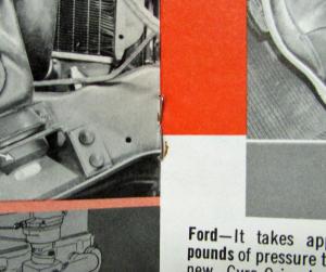 1957 Chevrolet Task Force Trucks Chassis Comparison Sales Brochure CONFIDENTIAL