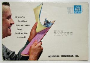1960 Chevrolet Trucks Looking for Savings Sales Mailer Folder