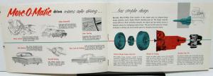 1952 Mercury Dealer Sales Brochure 3 Transmission Options Original