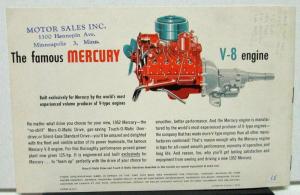 1952 Mercury Dealer Sales Brochure 3 Transmission Options Original