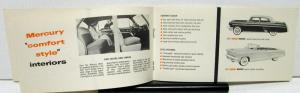 1953 Mercury Dealer Quick Facts Sales Brochure Features Original
