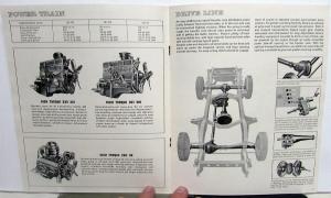 1963 Chevrolet Trucks 4-Wheel Drive Models Sales Brochure