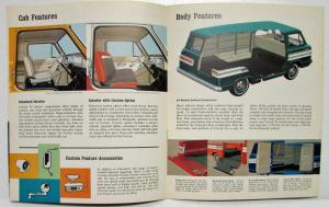 1964 Chevrolet Trucks Corvair 95 Models Sales Brochure