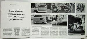 1965 Chevrolet Fleet Truck Outlook Sales Brochure