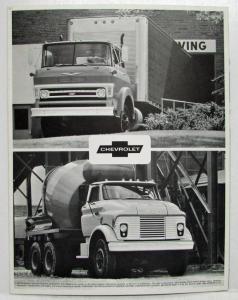 1965 Chevrolet Fleet Truck Outlook Sales Brochure