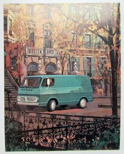 1967 Chevrolet Chevy Van Series 10 20 Sales Brochure Revised R1 Original