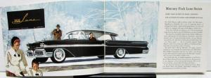 1958 Mercury Dealer Sales Brochure Performance Champion Revised Version