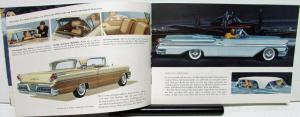 1958 Mercury Dealer Sales Brochure Performance Champion Revised Version