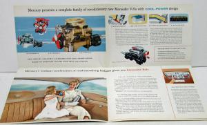 1958 Mercury Sales Brochure Show Folder 4 Great Series Original Smaller Version