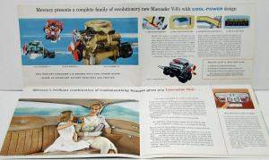 1958 Mercury Dealer Sales Brochure SHOW Folder Mailer Limousine Ride Original