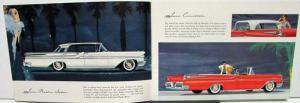 1958 Mercury Dealer Sales Brochure Catalog Full Line Original
