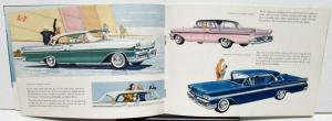 1958 Mercury Dealer Sales Brochure Catalog Full Line Original