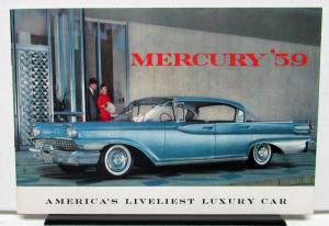 1959 Mercury Monterey Montclair Park Lane Wagons Sales Brochure M59 103