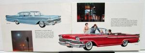 1959 Mercury Monterey Montclair Park Lane Wagons Sales Brochure M59 103