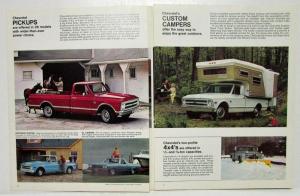 1968 Chevrolet Trucks Jobe Tamer Full Line Gas and Diesel Sales Folder REVISED