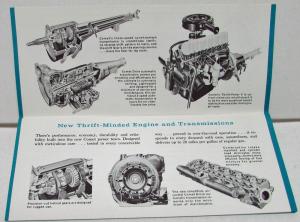 1960 Mercury Comet Dealer Sales Brochure Quick Facts & Price Comparisons
