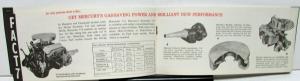 1960 Mercury Dealer Sales Brochure Facts Features Options Original