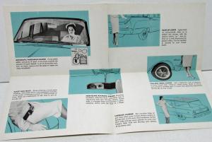 1960 Mercury Comet Dealer Accessories Sales Brochure Folder Options