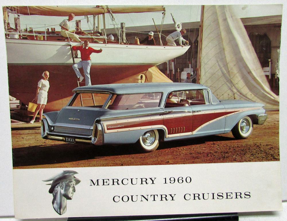 1960 Mercury Dealer Sales Folder Country Cruisers Wagons Folder Original