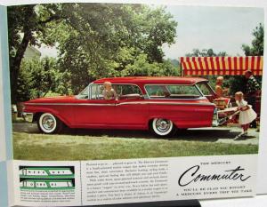 1960 Mercury Dealer Sales Folder Country Cruisers Wagons Folder Original