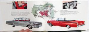 1960 Mercury Dealer Sales Brochure Monterey Commuter Montclair Park Lane