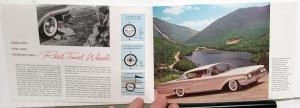 1960 Mercury Dealer Sales Brochure Monterey Commuter Montclair Park Lane