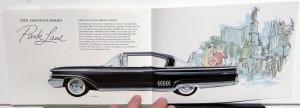 1960 Mercury Dealer Sales Brochure Monterey Commuter Montclair Park Lane