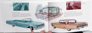 1960 Mercury Dealer Sales Brochure Monterey Commuter Montclair Park Lane