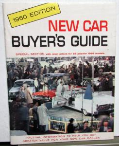 1960 Mercury Dealer New Car Buyers Guide Information Tips Prices Comparisons