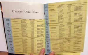1960 Mercury Dealer New Car Buyers Guide Information Tips Prices Comparisons