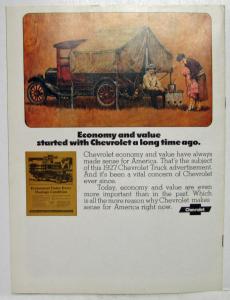 1975 Chevrolet Chevy Camper Sales Brochure Vol 4 No 4