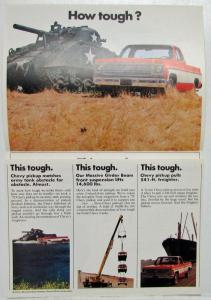 1975 Chevrolet Show How Tough a Chevy Pickup Truck is Built Folder