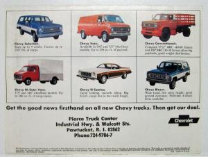 1975 Chevrolet Show How Tough a Chevy Pickup Truck is Built Folder