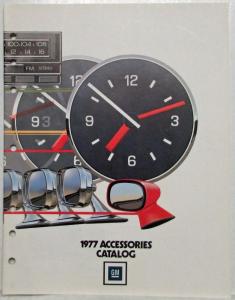 1977 General Motors Chevy Pontiac Oldsmobile Buick Accessories Catalog - Dealers