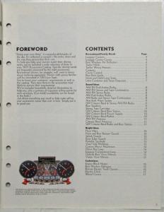 1977 General Motors Chevy Pontiac Oldsmobile Buick Accessories Catalog - Dealers