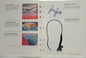 1977 General Motors Chevy Pontiac Oldsmobile Buick Accessories Catalog - Dealers