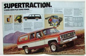 1978 Chevrolet Suburban Sales Brochure