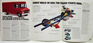 1978 Chevrolet Walk-In Vans Sales Folder