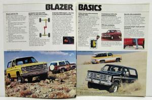 1978 Chevrolet Blazer Sales Brochure