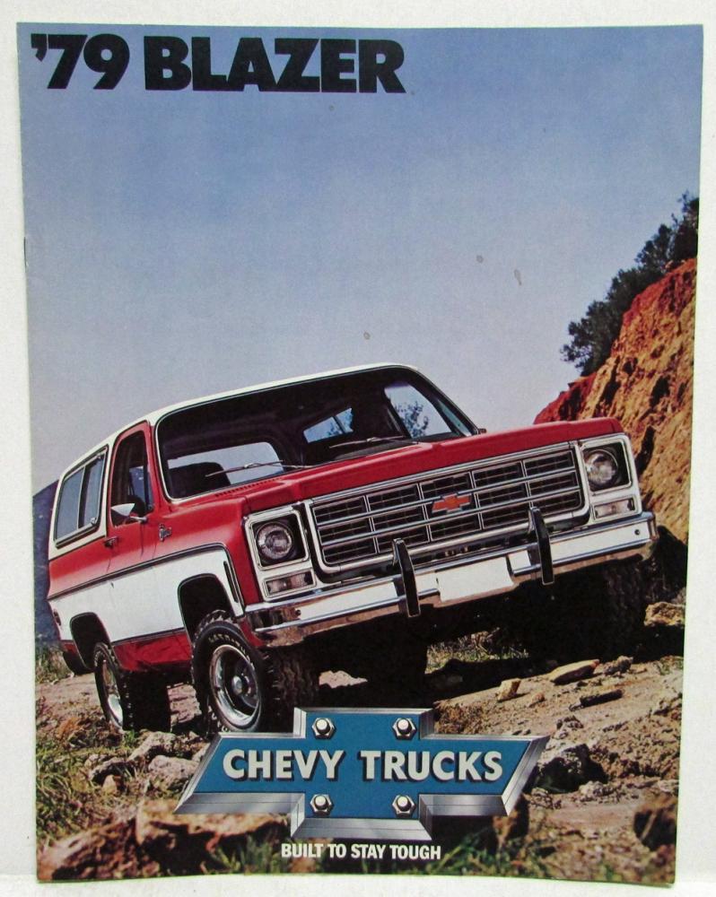 1979 Chevrolet Blazer Sales Brochure